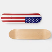 Skateboard Drapeau des Etats-Unis (Horz)