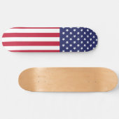 Skateboard Drapeau des États-Unis d'Amérique (Horz)