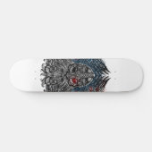 Skateboard Drapeau des Etats-Unis de mythologie de Viking de (Horz)