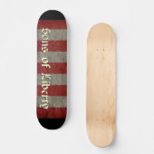 Skateboard Drapeau des Fils de la Liberté (Recto)