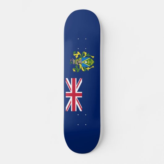 Skateboard Drapeau des îles Pitcairn (Recto)