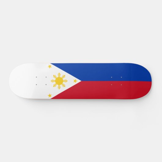 Skateboard Drapeau des Philippines (Horz)