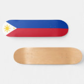 Skateboard Drapeau des Philippines (Horz)