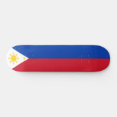 Skateboard Drapeau des Philippines (Horz)