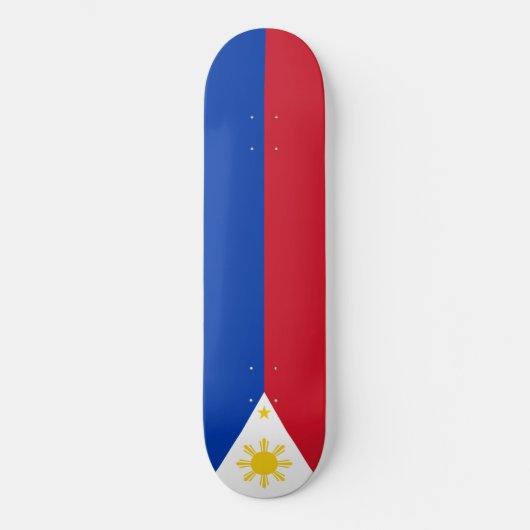 Skateboard Drapeau des Philippines (Recto)