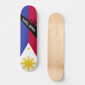 Skateboard Drapeau des Philippines (Recto)