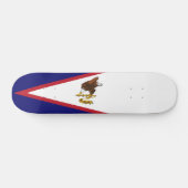 Skateboard Drapeau des Samoa américaines (Horz)