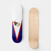 Skateboard Drapeau des Samoa américaines (Recto)