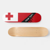Skateboard Drapeau des Tonga (Horz)