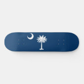 Skateboard Drapeau d'État de Caroline du Sud (Horz)