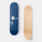 Skateboard Drapeau d'État de Caroline du Sud (Recto)