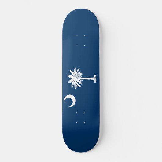 Skateboard Drapeau d'État de Caroline du Sud (Recto)