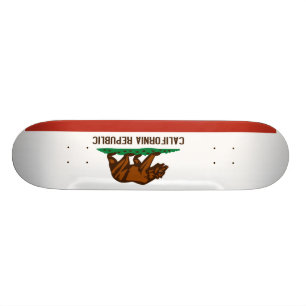 Skateboard Drapeau d'état de la Californie