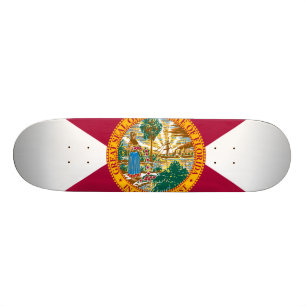 Skateboard Drapeau d'état de la Floride
