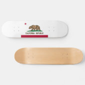Skateboard Drapeau d'État de la République de Californie (Horz)