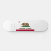 Skateboard Drapeau d'État de la République de Californie (Horz)