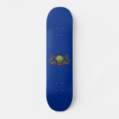 Skateboard Drapeau d'État de Pennsylvanie (Recto)