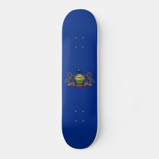 Skateboard Drapeau d'État de Pennsylvanie (Recto)