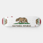Skateboard Drapeau d'état de République de la Californie (Horz)