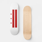Skateboard Drapeau d'État de Washington DC (Recto)
