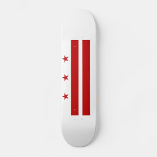Skateboard Drapeau d'État de Washington DC