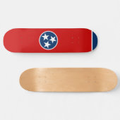 Skateboard Drapeau d'État du Tennessee (Horz)