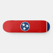 Skateboard Drapeau d'État du Tennessee (Horz)