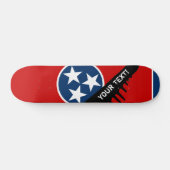 Skateboard Drapeau d'état du Tennessee (Horz)