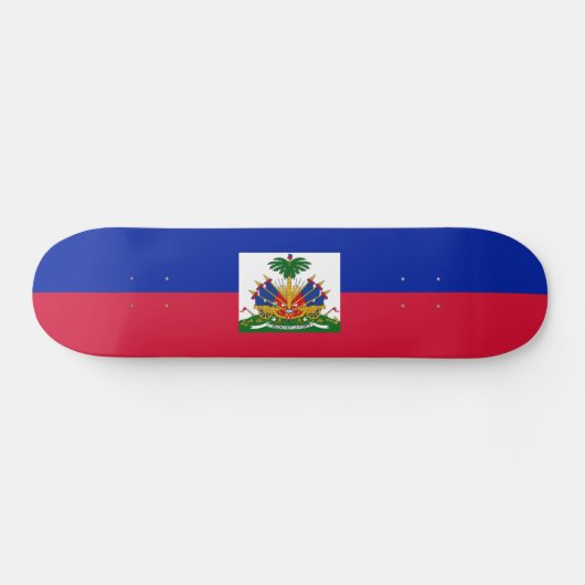 Skateboard Drapeau d'Haïti (Horz)