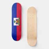 Skateboard Drapeau d'Haïti (Recto)