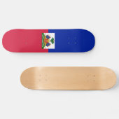 Skateboard Drapeau d'Haïti (Horz)