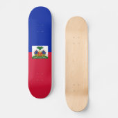 Skateboard Drapeau d'Haïti (Recto)