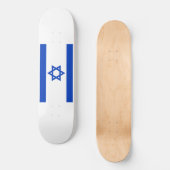 Skateboard Drapeau d'Israël (Recto)