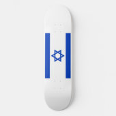 Skateboard Drapeau d'Israël (Recto)