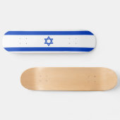 Skateboard Drapeau d'Israël (Horz)
