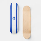 Skateboard Drapeau d'Israël (Recto)