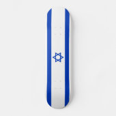 Skateboard Drapeau d'Israël (Recto)