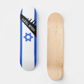 Skateboard Drapeau d'Israélien (Recto)