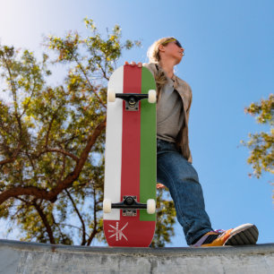 Skateboard Drapeau d'Oman