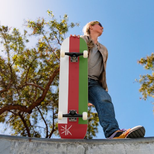 Skateboard Drapeau d'Oman (Extérieur 1)