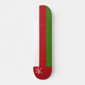 Skateboard Drapeau d'Oman (Devant)