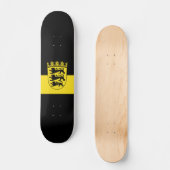 Skateboard Drapeau du Bade-Wurtemberg (Recto)