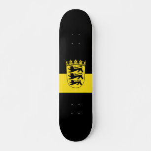 Skateboard Drapeau du Bade-Wurtemberg