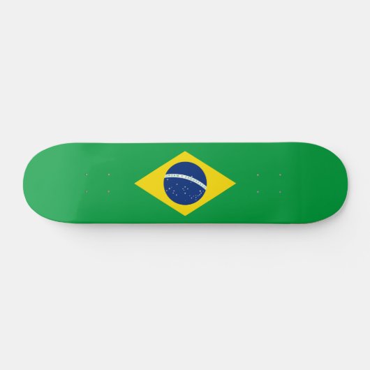 Skateboard Drapeau du Brésil (Horz)