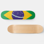 Skateboard Drapeau du Brésil (Horz)