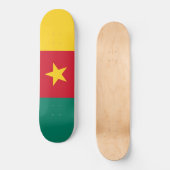 Skateboard Drapeau du Cameroun (Recto)