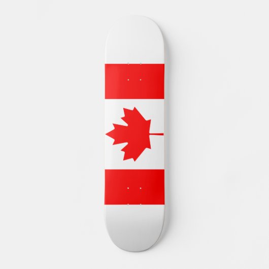 Skateboard Drapeau du Canada (Recto)