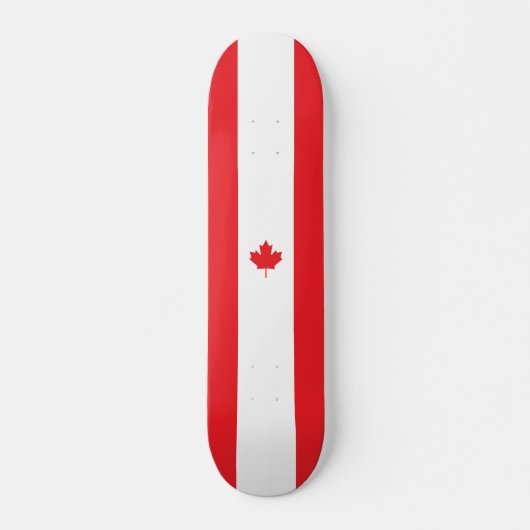 Skateboard Drapeau du Canada (Devant)
