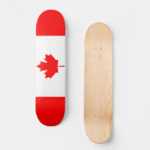 Skateboard Drapeau du Canada (Recto)