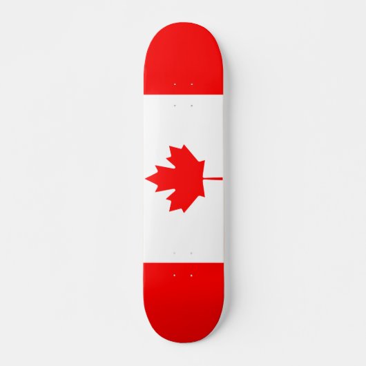 Skateboard Drapeau du Canada (Devant)